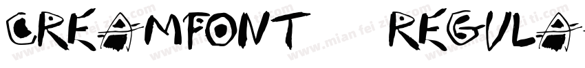 creamfont 10 regula字体转换
